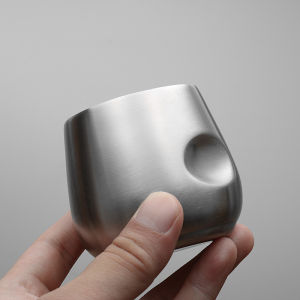 Shopkeeper Recommend 18/10 Stainless Steel Double Layer Insulated Tea Cup Cup Wine Glass Tumbler Kids Mug Oven Mitts