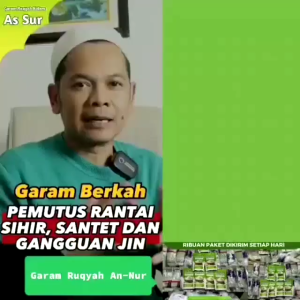 GARAM RUQYAH BIDARA AN NUR PEMBUKA AURA WAJAH 100% ORIGINAL VARIASI 100GR