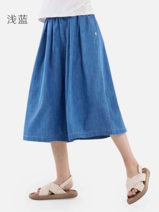 Disney%20%7C%20Summer%20Light%20Wide-leg%20Tencel%20Jeans%20Shorts%20for%20Children%20-%20Image%206