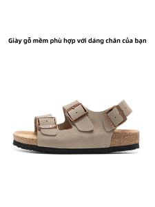 THEMULE | Dép Mùa Hè Da Liễu Mở Ngón Chân
