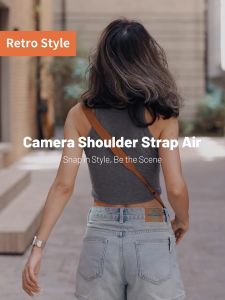 PGYTECH Camera Shoulder Strap Air Retro Style -- Quick-release One-handed Versatile Light Resistance For Travel Walking
