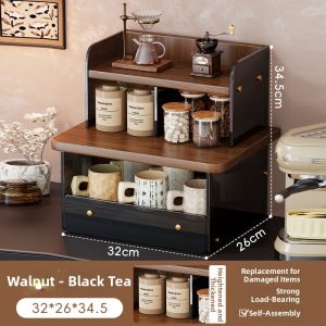 evesigar | Luxurious Cup Organizer with Drawer Storage