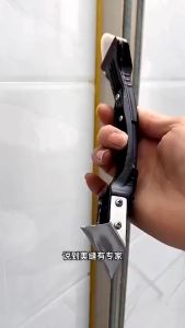 9PCSTool Scraper Alat Sealent Kaca Sealant Scraper - Nat Keramik Perata Lem Kaca Nat Keramik Alat Perapi