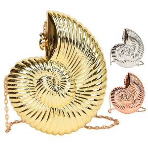 Hình con ốc Túi đi chơi buổi tối thời trang Acrylic Túi Đeo Vai Phong Cách Phong Cách Túi đeo chéo mới lạ Túi ví cầm tay cho tiệc cưới