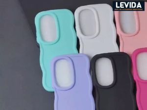 Case Macaron Wave Infinix Hot 50 4G Infinix Hot 50 5G Softcase Casing Silikon New Wave Macaron Color Doft