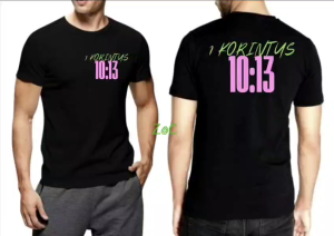 KAOS ATASAN 1 KORINTUS 10:13 PREMIUM WANITA DTF BERKUALITAS