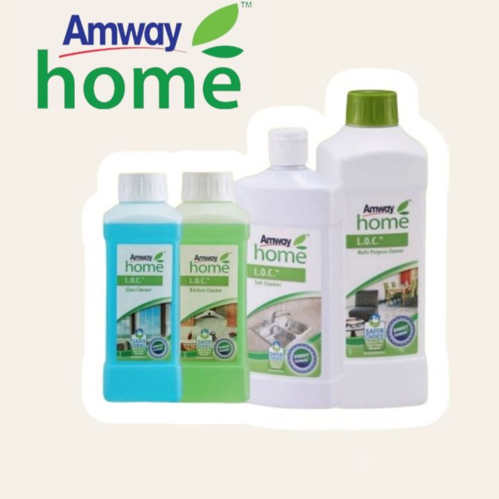AMWAY HOME L.O.C - MULTIPURPOSE CELANER, SOFT CLEANER, KITCHEN CLEANER ...