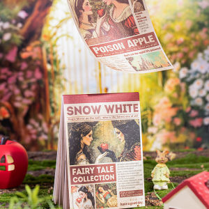 1pack/2pack Fairy Tale Collection Series 20sheets/pack Dual texture weekly planner base paper