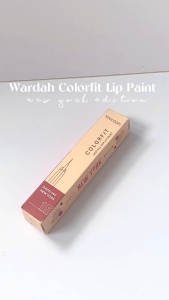 WARDAH Colorfit Lip Paint Around the World - Lip Cream Tahan Lama Hingga 12 Jam Transferproof