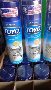 Chai Xịt Bóng ToYo Chính Hãng Làm Sạch Bóng Làm Mới Da Gỗ Nội Thất Ô Tô Cao Su Nhựa Fomica 500ml