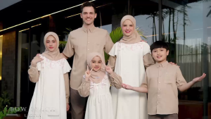 TERMURAH GAMIS SARIMBIT ETHICA LADIVA BOW PEACH TERBARU KEKINIAN SPESIAL LEBARAN 2026 KONDANGAN HANGOUT