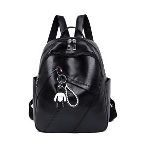 CHENGJIU | Trendy Versatile Stylish Soft Leather Womens Backpack Small