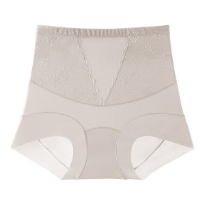 Miiow | High Waist Abdomen Control Panties Womens Summer Underwear Briefs High Waist Lift Butt Cat Person Qipao Special Use Thin Model