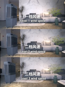 【3 Year Warranty】 Air Cooler 80L Portable Air Conditioner Fan Aircond Fast Cooling Remote Control Kipas Angin Sejuk Save Energy Industrial Air Cooler/冷風扇 大型冷风机 COD