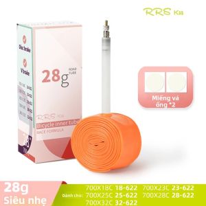 RRSKit Siêu Nhẹ TPU Xe Đạp Ống Bên Trong 700x18-32C Đường Lốp Xe Đạp 45/65/85mm Van Pháp Siêu Nhẹ 28g Đi Xe Đạp Phụ Kiện