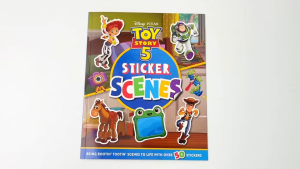 Disney Pixar Toy Story 5 Sticker Scenes Book To Decorate With 50+ Stickers For Kids