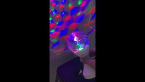 Kawachi Lampu Disko LED Mini Rotating Disco Lamp Light RGB XIMY XYA-18 Colokan EU Lampu Efek Pencahayaan Panggung Pertunjukan Show Disko Pesta Bar Perayaan Natal Disco Lamp Garansi 1 Bulan Laz COD Bisa Bayar di Tempat Sasa Mall