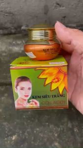 Kem Siêu Trắng Da Collagen Linh Chi Vàng Vip 20g