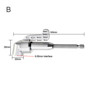 105 Degree Screwdriver 1/4 inch Extension Hex Drill Bit Adjustable Hex bit Angle Driver Screwdriver Socket Holder Adaptor Tools