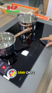 Hafele HC-I2712A 536.61.716 – Bếp từ âm sang trọng Booster mạnh mẽ chế độ hâm nóng & rã đông an toàn cho trẻ nhỏ kích thước khoét đá W680 x D380