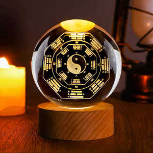 Quà Tặng Trang Trí Nhà Phong Cách Trung Hoa Mới Trong Suốt Hình Học Ba Chiều Bằng Thủy Tinh Pha Lê Nội Thất Trang Trí Nhà