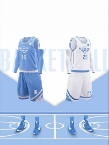 SK | Moisture-wicking Basketball Uniform Set