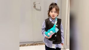 Childrens Bag Silicone Bag Cute Children Joker Western Style Coin Purse Shoulder Bag