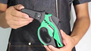 LAOA | LAOA 8" Multi-Function Electrician Pliers Wire Stripper Cutter Crimper CR-V Steel 0.3-6.0mm² AWG Cable Tool