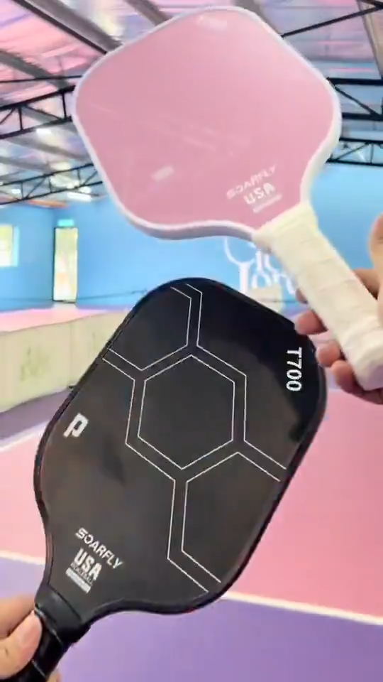  Pickleball Paddles Set 2 Paddles T700 USAPA Approved Lightweight Durable Bat