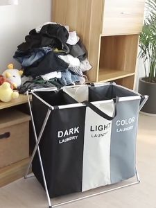 ตะกร้าซักผ้าความจุขนาดใหญ่ - Korean Style Laundry Basket หรือ Lager Capacity Laundry Basket