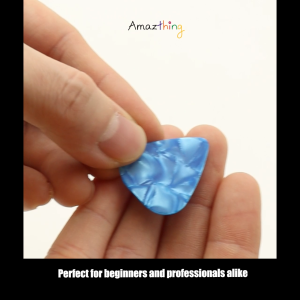 Amazthing Celluloid Guitar Pick 吉他拨片 (0.58mm/ 0.75mm/ 1mm) | Acoustic Electric Ukulele Bass Accessories