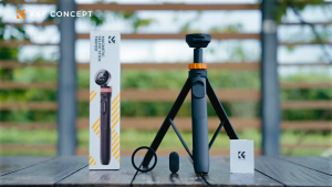 K&F CONCEPT MS19 162CM Magnetic Phone Selfie Stick Tripod 2in1 Lightweight Phone Tripod with Remote