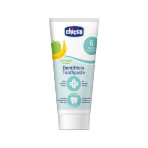 Chicco Toothpaste Apple Banana 50mL for 6-24 months old