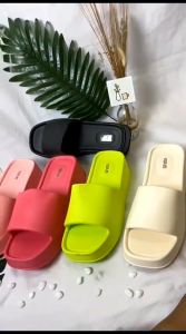 Sendal Selop Wedges Wanita Tinggi 6CM Empuk Import Bahan EVA 802-1