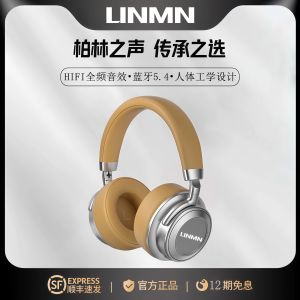 UNMN Retro Overhead Headphones High Definition Call Casual Photography Long Battery Life Bluetooth Wireless Earphones HiFi Sound Quality