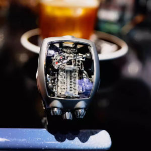 Đồng Hồ Thể Thao Quân Sự Sang Trọng Dành Cho Nam PINDU Design NH05 Đồng Hồ Cơ Tự Động Chống Nước Có Dây Cao Su Vỏ Thép Không Gỉ