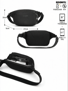 Pacsafe | Large Capacity Theft-Proof Waist Bag