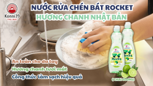 NƯỚC RỬA CHÉN BÁT HƯƠNG CHANH NHẬT BẢN ( CHAI 600ML)- HÀNG NỘI ĐỊA NHẬT - Siêu Thị Nhật Konni39