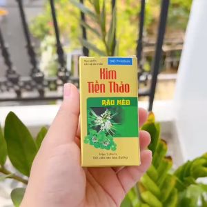 KIM TIỀN THẢO RÂU MÈO DHG (100 viên) - Viên uống hỗ trợ cho người sỏi thận sỏi tiết niệu.