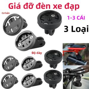 Giá Đỡ Điện Thoại Đèn Trước Camera GoPro Cho Xe Đạp Leo Núi Gắn Tay Lái Đế Gắn Garmin Phụ Kiện Xe Đạp (1-3 Cái)