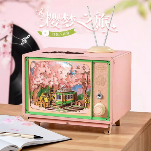 Rolife | DIY Handmade Wooden Music Box Assembly Toy