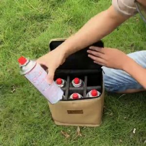 【 💛 จัดส่งในประเทศไทย ⚡ ️】ตั้งแคมป์เตาเก็บกล่องมัลติฟังก์ชั่โพรเพนเตาเก็บกล่องต้านทานการสึกหรอความจุสูงเครื่องใช้กลางแจ้ง