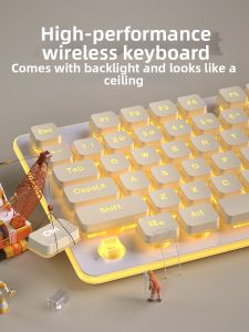 Langtu | Wireless Silent Office Keyboard 104 keys