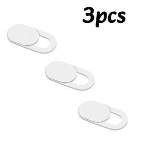 3-20PC WebCam Cover Shutter Handmade Slider Camera Cover Anti-hacker Privacy Protection Sticker Universal For Web Laptop iPad