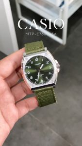 Casio Standard นาฬิกาข้อมือผู้ชาย สายสหนัง รุ่น MTP-E730MTP-E730LMTP-E730BMTP-E730C(MTP-E730L-1AMTP-E730C-3AMTP-E730B-3A MTP-E730B-1AMTP-E730B-2A)