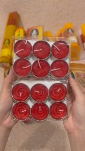 วิชเชอร์ เทียนหอมโชคดี 6 ชิ้น