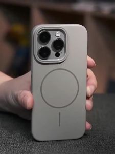 Original Matte Hard PC For Magsafe Case For iPhone 17 Air 16E 16 15 14 Plus 13 12 Mini 11 Pro XR X XS Max Thin Magnetic Cover