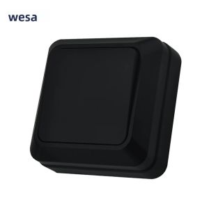 Công Tắc Đèn Gắn Tường 1 Gang 1 Chiều Tiêu Chuẩn EU Chất Liệu Nhựa Chống Cháy Kiểu Dáng Cổ Điển Gắn Nổi