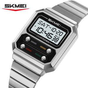 SKMEI 2448 Luxury Sport Multifunctional Digital Electronic Watch For Women Men Business Wristwatch zegarek męski Clock Gifts