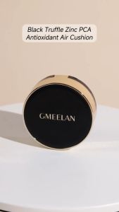 GMEELAN Black Truffle Zinc PCA Antioksidan Air Cushion 7g+10g Meratakan Warna Kulit Foundation Factial Make Up Oil-Control Waterproof